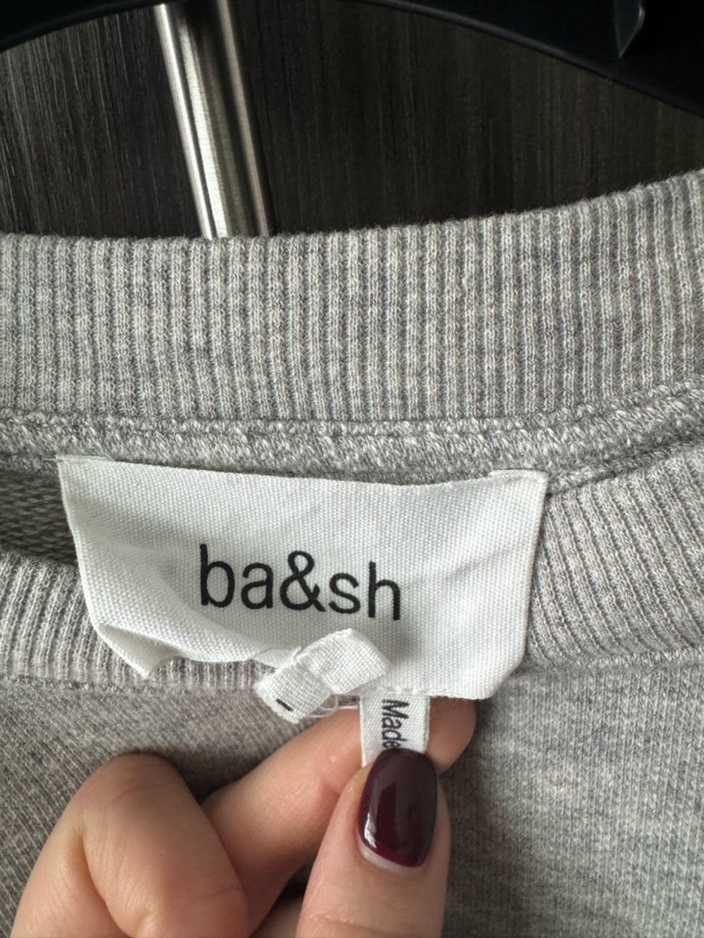 Ba&sh Brice long sleeve sweatshirt - Picture 6 of 6
